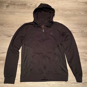Nike Air Jordan Dri-Fit Full Zip Stretchy Hoodie Men’s Size Small
